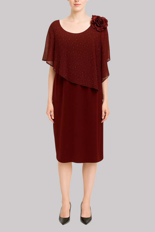 Geometric Jacquard Coat (Plus Size) 22W