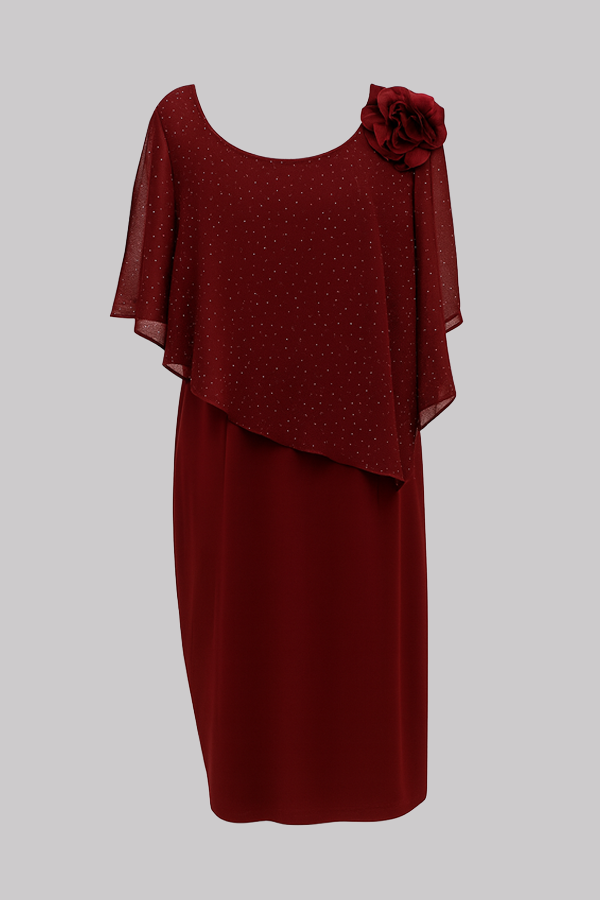 Geometric Jacquard Coat (Plus Size) 22W