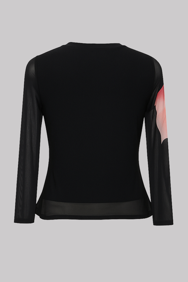 Floral Print Long Sleeve Top