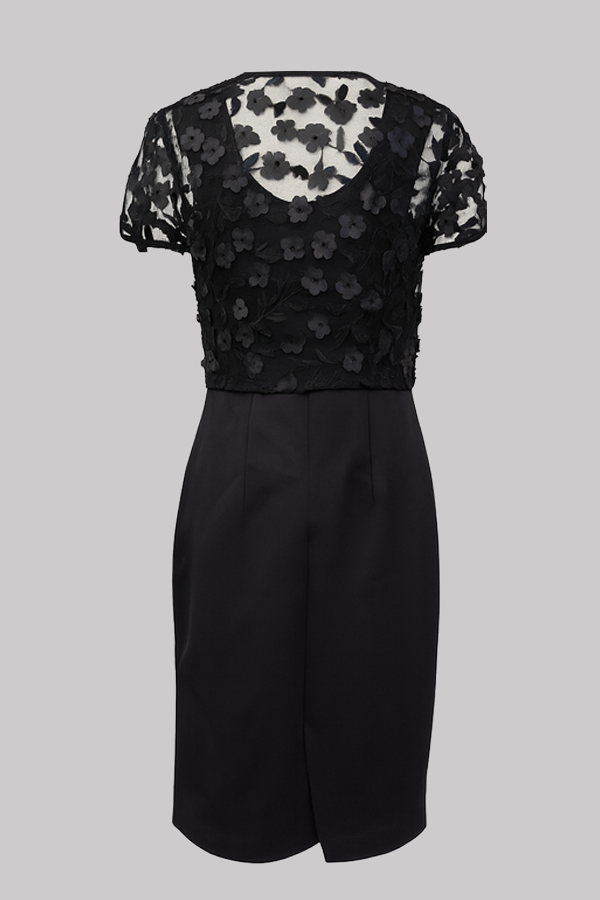 Floral Lace Bolero Dress