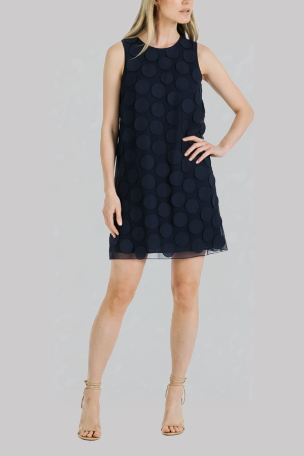 Sleeveless A-Line Midi Dress