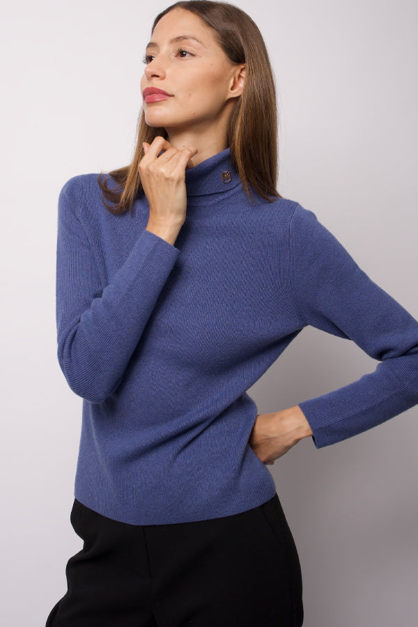 Iris Cashmere blend Turtle Neck Sweater