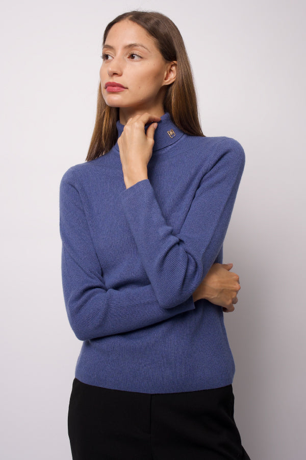 Iris Cashmere blend Turtle Neck Sweater